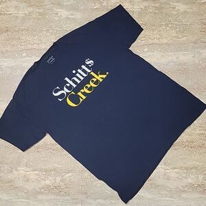 SCHITT$ CREEK MENS COTTON TEE SIZE LARGE